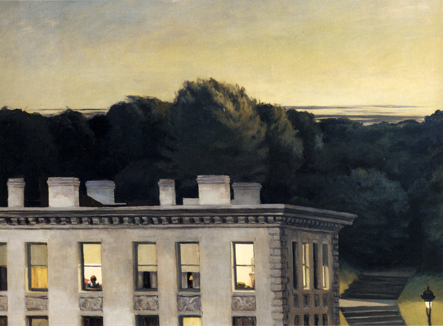 House at Dusk - Edward Hopper