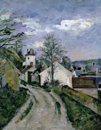 House of Dr. Gachet at Auvers - Paul Cezanne