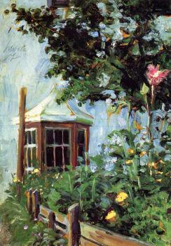 House with a Bay Window - Egon Schiele