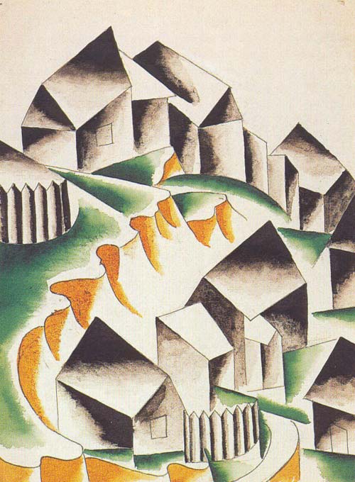 Houses - Lyubov Popova