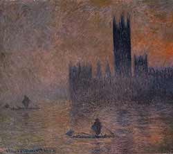 Houses of Parliament (Fog Effect) - Claude Monet