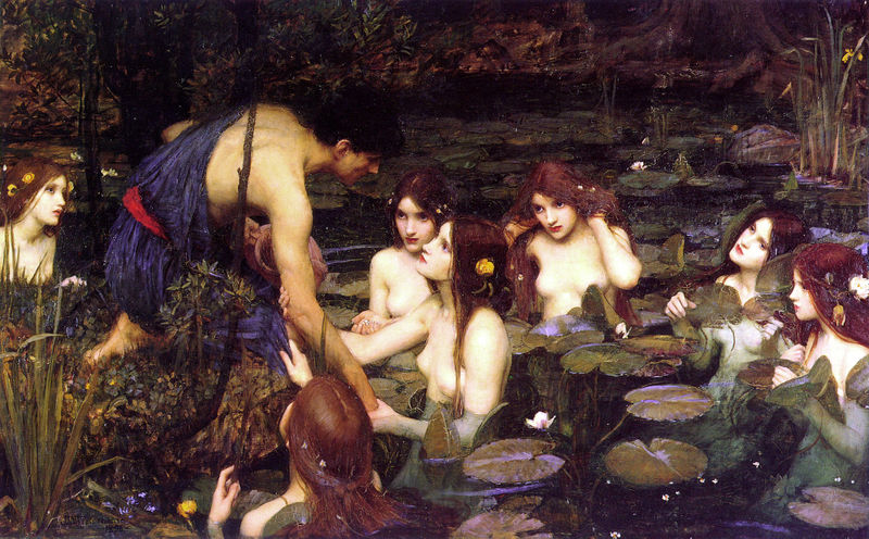 Hylas & the Nymphs - John William Waterhouse