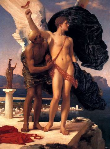 Icarus and Daedalus - Frederick Leighton