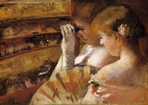 In the Box - Mary Cassatt