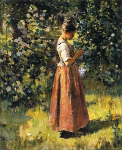 In the Grove - Theodore Robinson