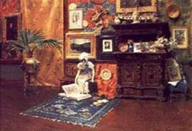 In the Studio - William Merritt Chase
