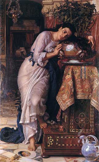 Isabella and the Pot of Basil - William Holman Hunt