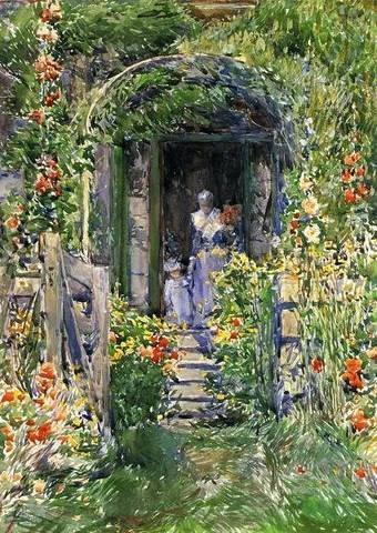 Isles of Shoals Garden - Childe Hassam