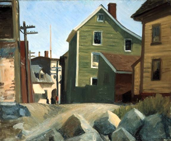 Italian Quarter, Gloucester - Edward Hopper