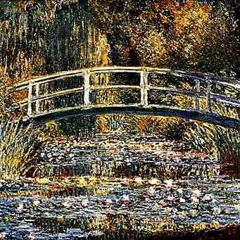 Japanese Bridge - Claude Monet