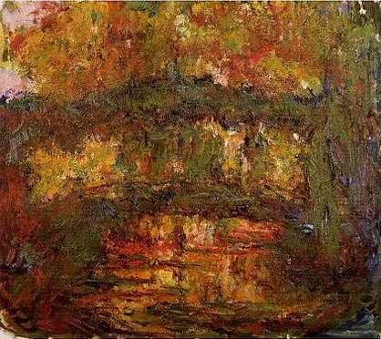 Japanese Bridge - Claude Monet