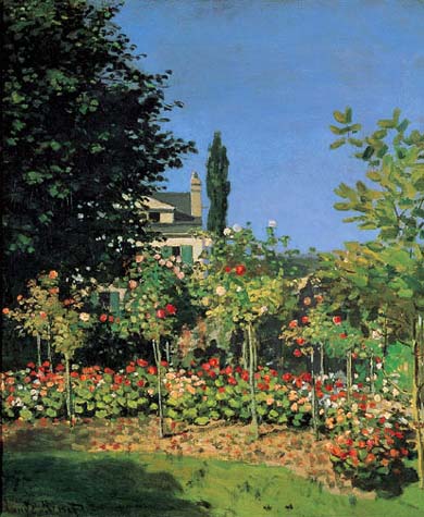 Jardin en Fleurs - Claude Monet