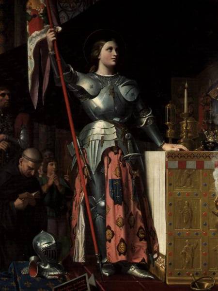 Joan of Arc - Jean Auguste Dominique Ingres