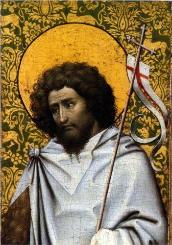 John the Baptist - Robert Campin