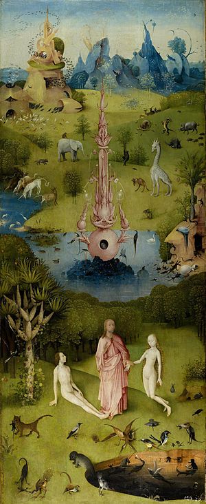 Joining of Adam and Eve - Hieronymus Bosch