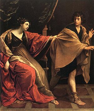 Joseph and Potiphar's Wife - Guido Reni