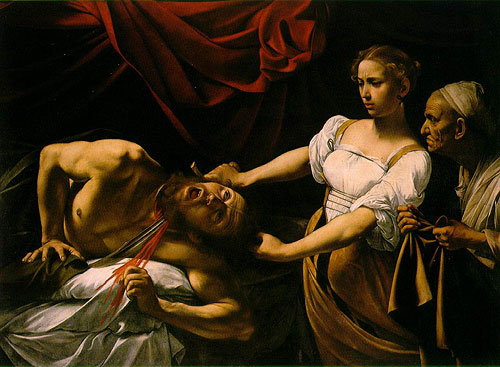 Judith Beheading Holofernes - Michelangelo Merisi da Caravaggio