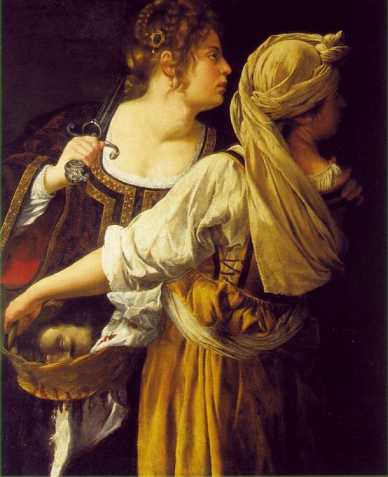 Judith and her Maidservant - Artemisia Gentileschi