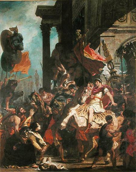 Justice of Trajan - Eugene Delacroix