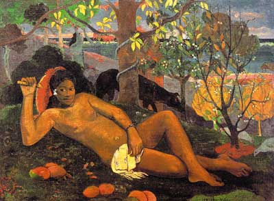 King's Wife (Te arii vahine) - Paul Gauguin