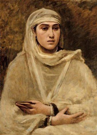 L'algerina - Jean Baptiste Camille Corot