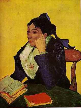 L'arlesienne Madame Ginoux - Vincent van Gogh