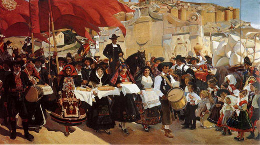 La Fiesta del Pan - Joaquin Sorolla