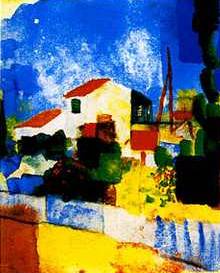 La Maison Clair - August Macke