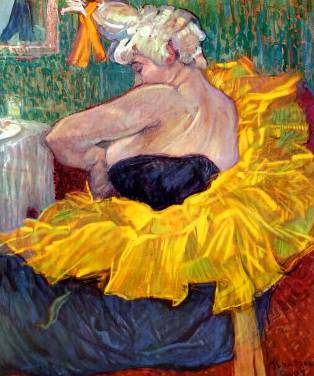 Lady Clown Cha-U-Kao - Henri de Toulouse Lautrec