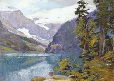 Lake Louise, British Columbia - Edward Henry Potthast