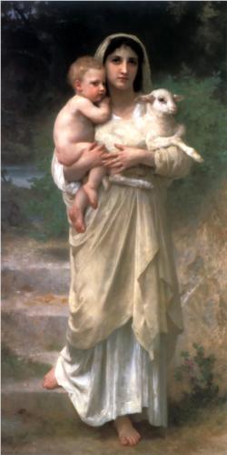 Lambs - William Adolphe Bouguereau