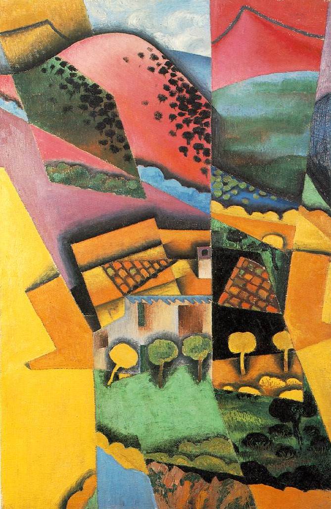 Landscape at Ceret - Juan Gris