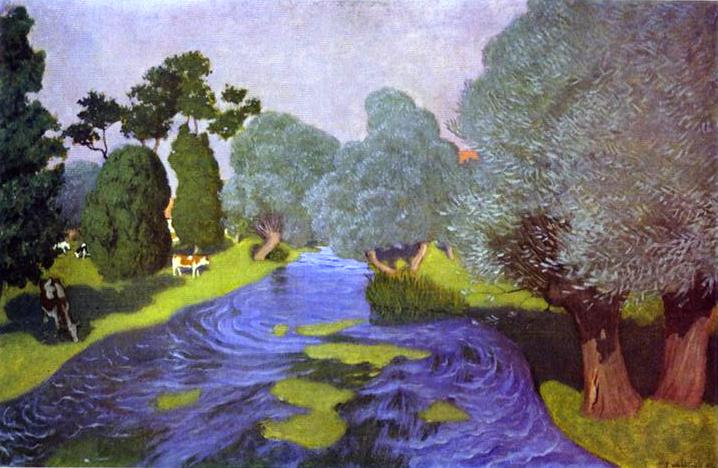 Landscape in Normandy - Felix Vallotton