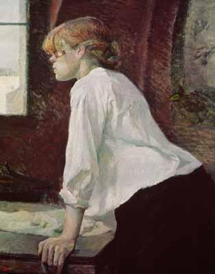 The Laundress - Henri de Toulouse Lautrec