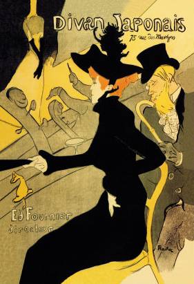 Le Divan Japonais - Henri de Toulouse Lautrec