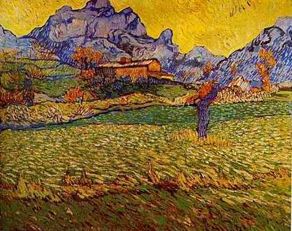 Le Mas de Saint Paul - Vincent van Gogh