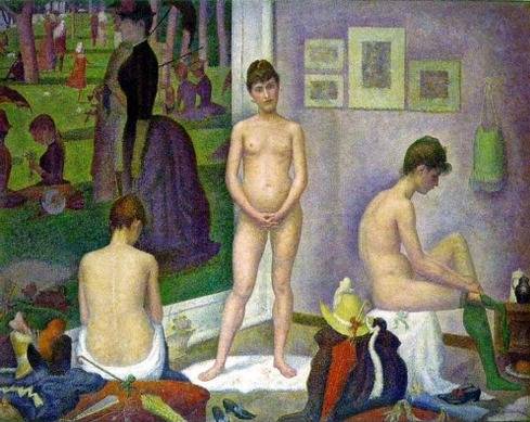 Les Poseuses - Georges Seurat