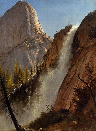 Liberty Cap, Yosemite - Albert Bierstadt