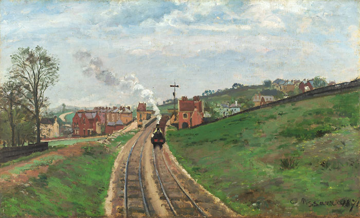 Lordship Lane Station - Camille Pissarro