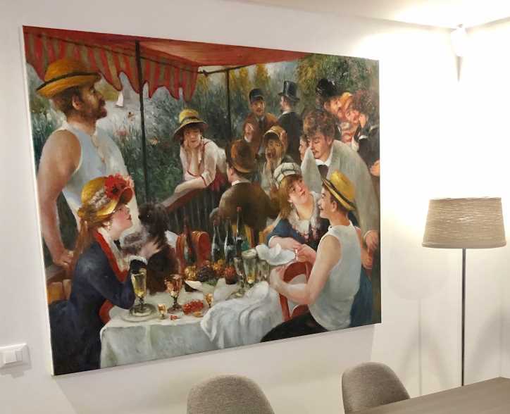 Luncheon At The Boating Party - Pierre Renoir