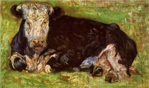 Lying Cow - Vincent Van Gogh