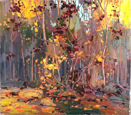 Maple Saplings - Tom Thomson