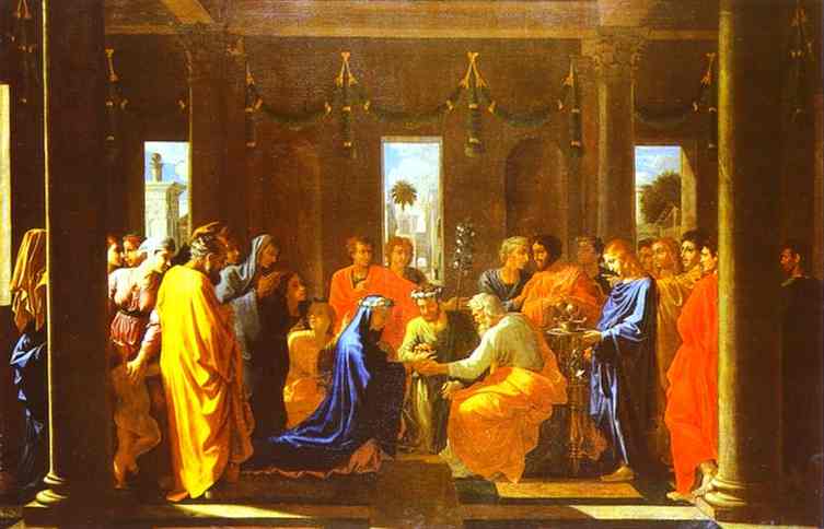 Marriage of the Virgin - Nicolas Poussin