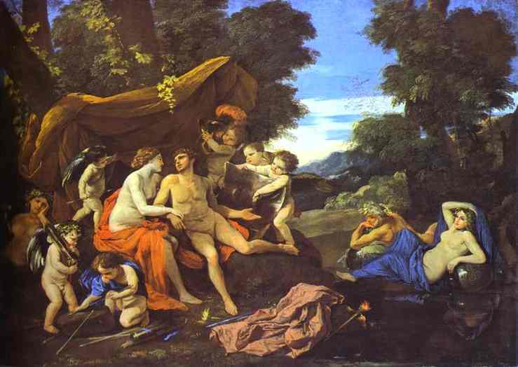 Mars and Venus - Nicolas Poussin