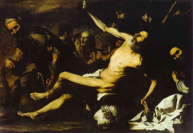 Martyrdom of St Bartholomew - Jose de Ribera