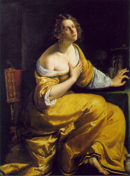 Mary Magdalene - Artemisia Gentileschi