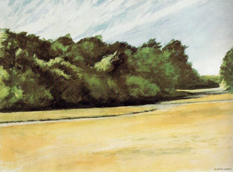 Mass of Trees at Eastham - Edward Hopper