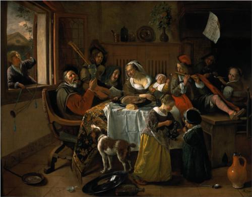 Merry Family - Jan Steen