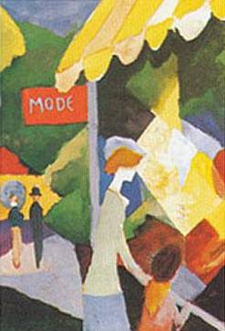 Milliner's Shop Window - August Macke