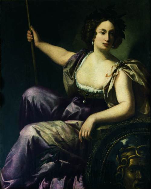 Minerva - Artemisia Gentileschi